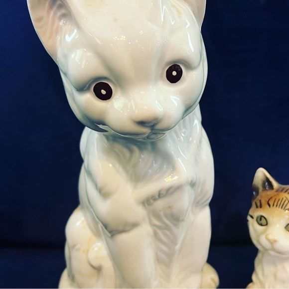🐈‍⬛ VINTAGE 1960’s CERAMIC CAT KITTY DECOR PIECES - Picture 2 of 10